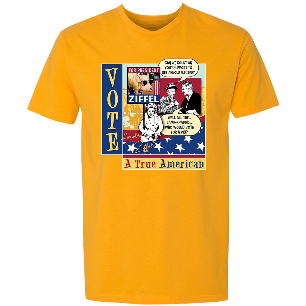 Premium Unisex T-Shirt - E5A1P499 - Gold - 12