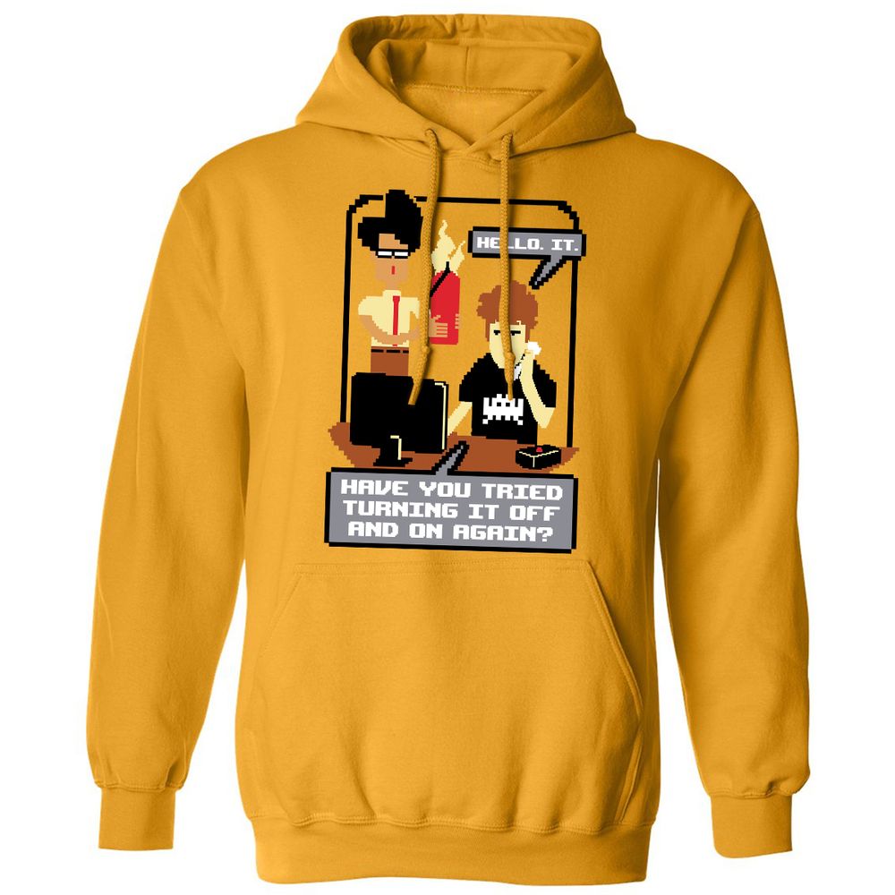 Classic Unisex Hoodie - 65CW2TKZ - Gold - 12