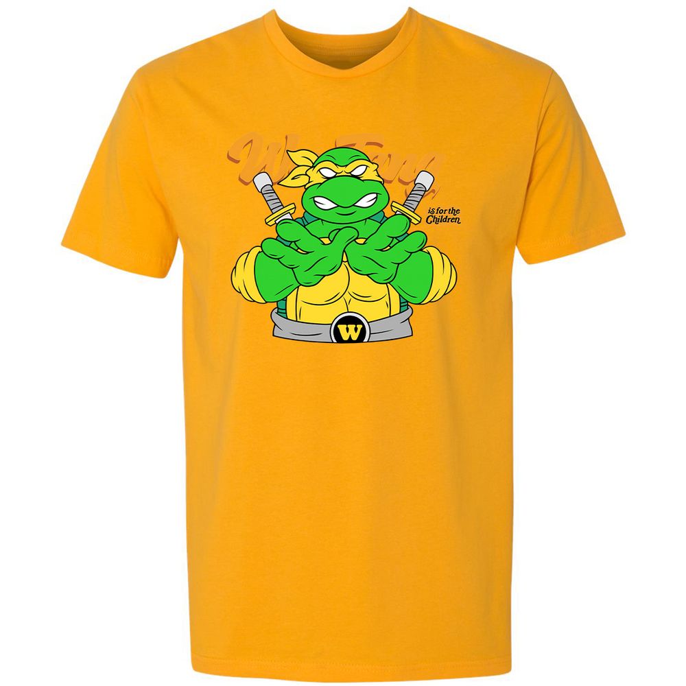 Tmnt is for children - Gold - 12