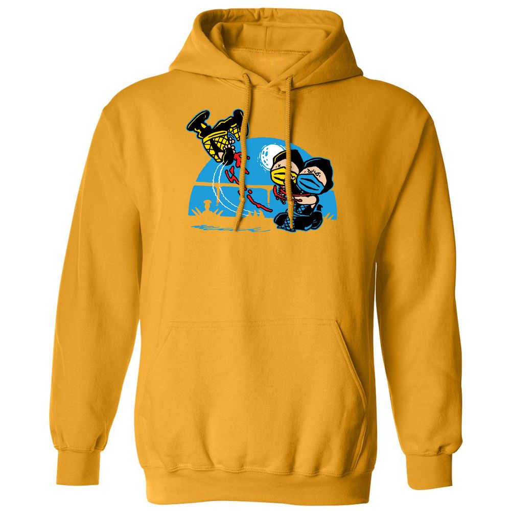 Classic Unisex Hoodie - VJFE4ZLN - Gold - 12