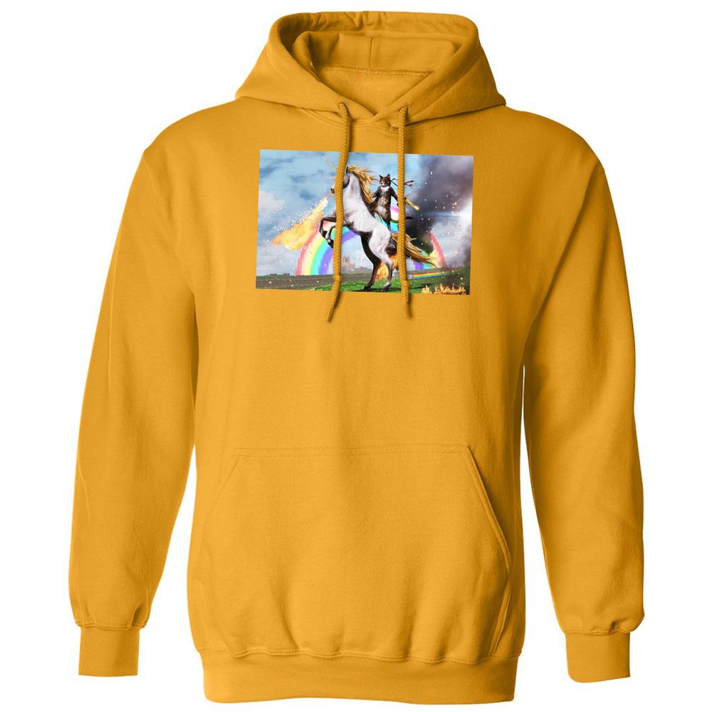 Classic Unisex Hoodie - 1B7Y15SL - Gold - 12