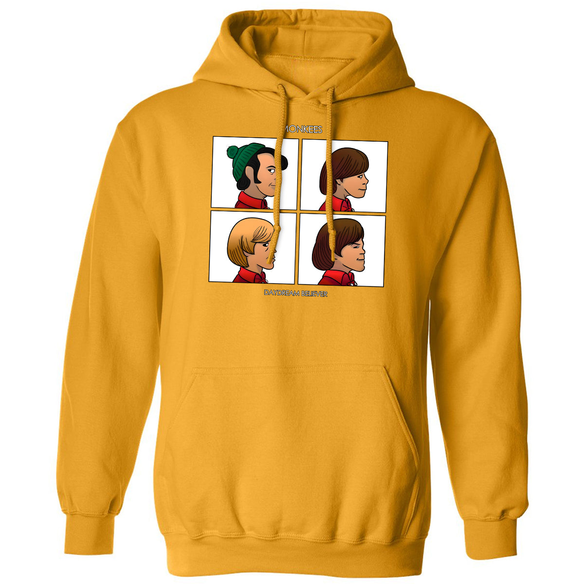 Classic Unisex Hoodie - ZKU4WGHB - Gold - 12