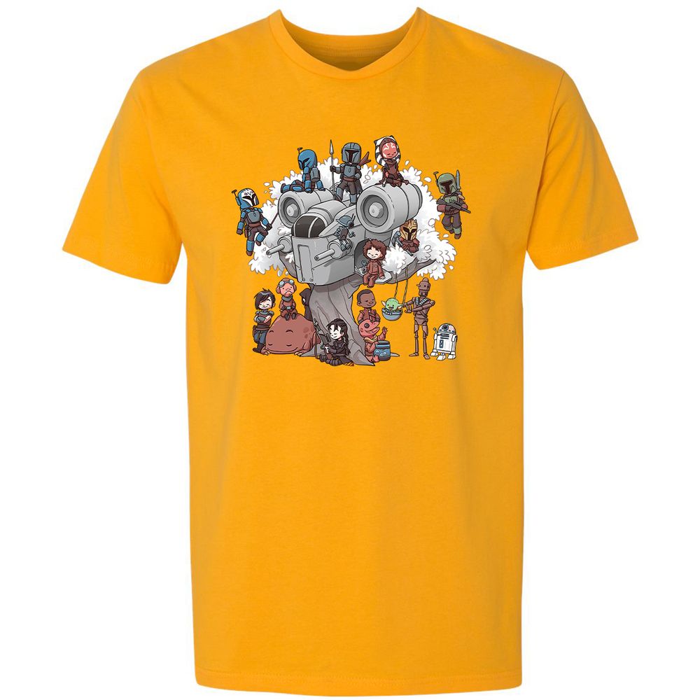 Premium Unisex T-Shirt - APVFBNEF - Gold - 12