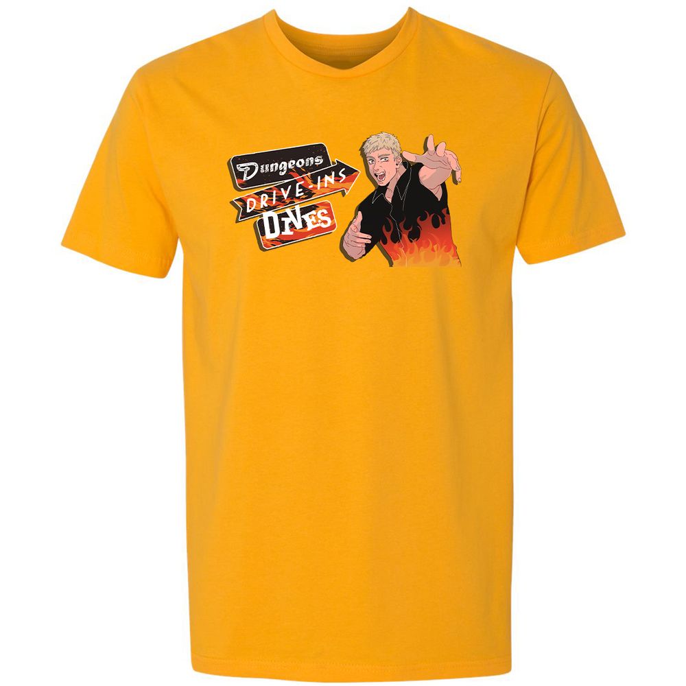 Premium Unisex T-Shirt - LBRK8WTX - Gold - 12