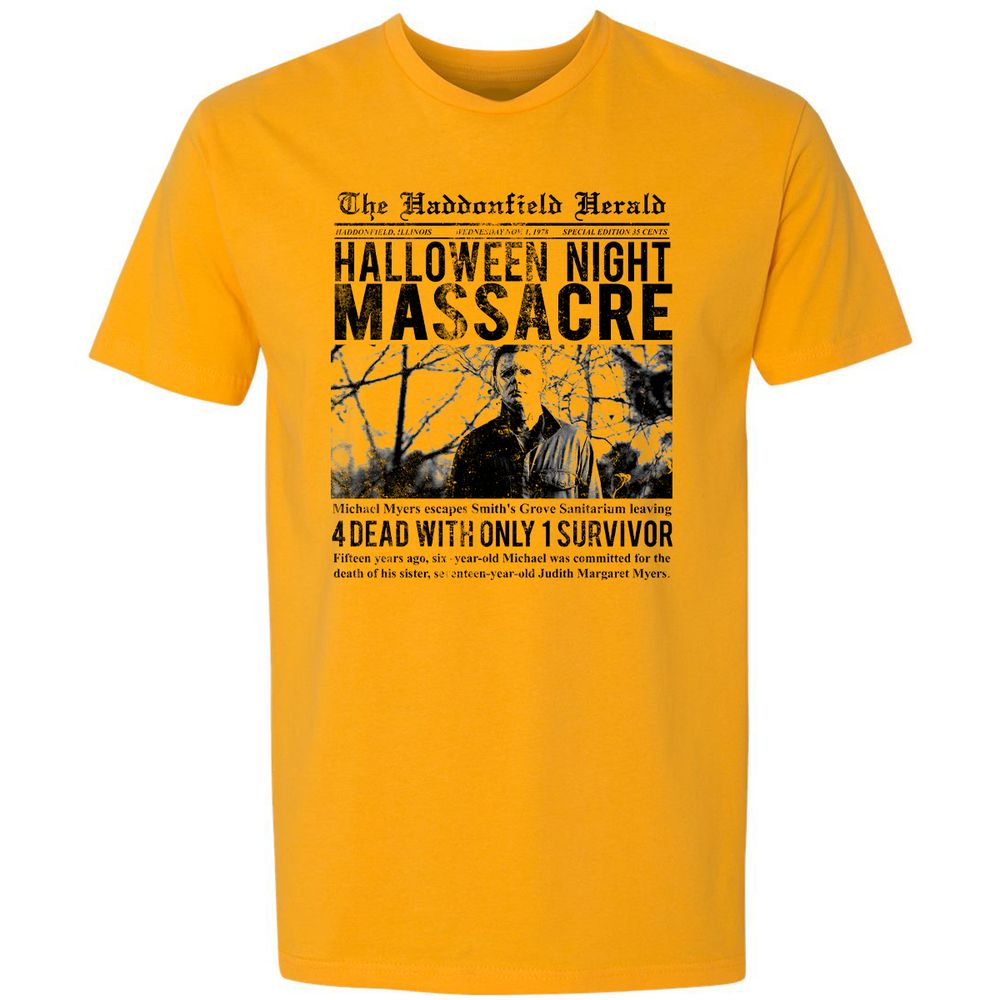 Premium Unisex T-Shirt - NGVM5B24 - Gold - 12