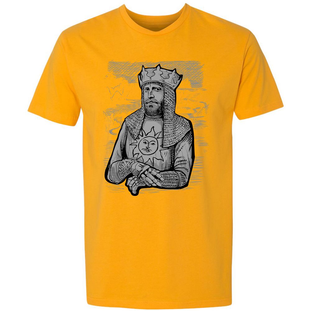 Premium Unisex T-Shirt - WPZB88XF - Gold - 12