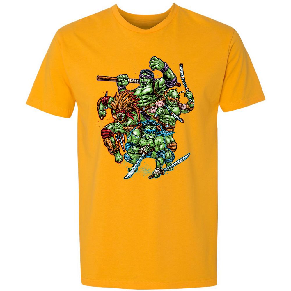 Premium Unisex T-Shirt - HVM94J27 - Gold - 12