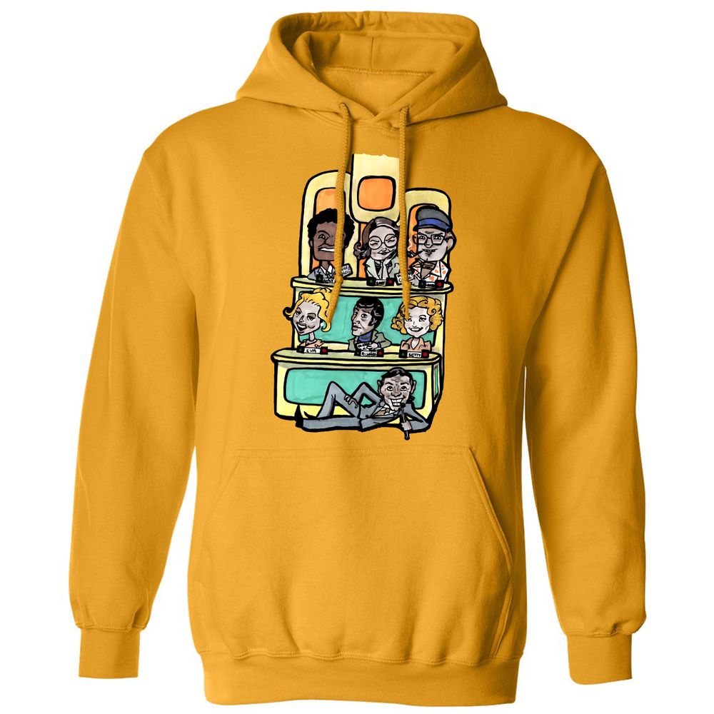Classic Unisex Hoodie - XJBP51B9 - Gold - 12