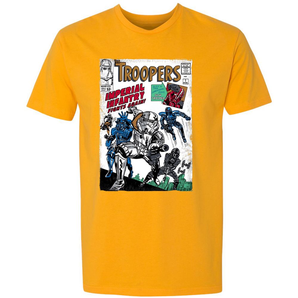 Premium Unisex T-Shirt - NE7G6PVB - Gold - 12