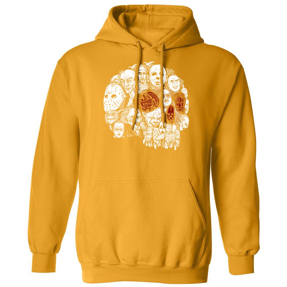 Classic Unisex Hoodie - P2DHEQGC - Gold - 12