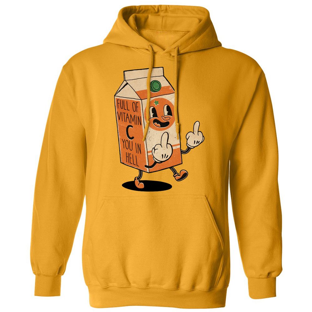 Classic Unisex Hoodie - C69T7G1G - Gold - 12