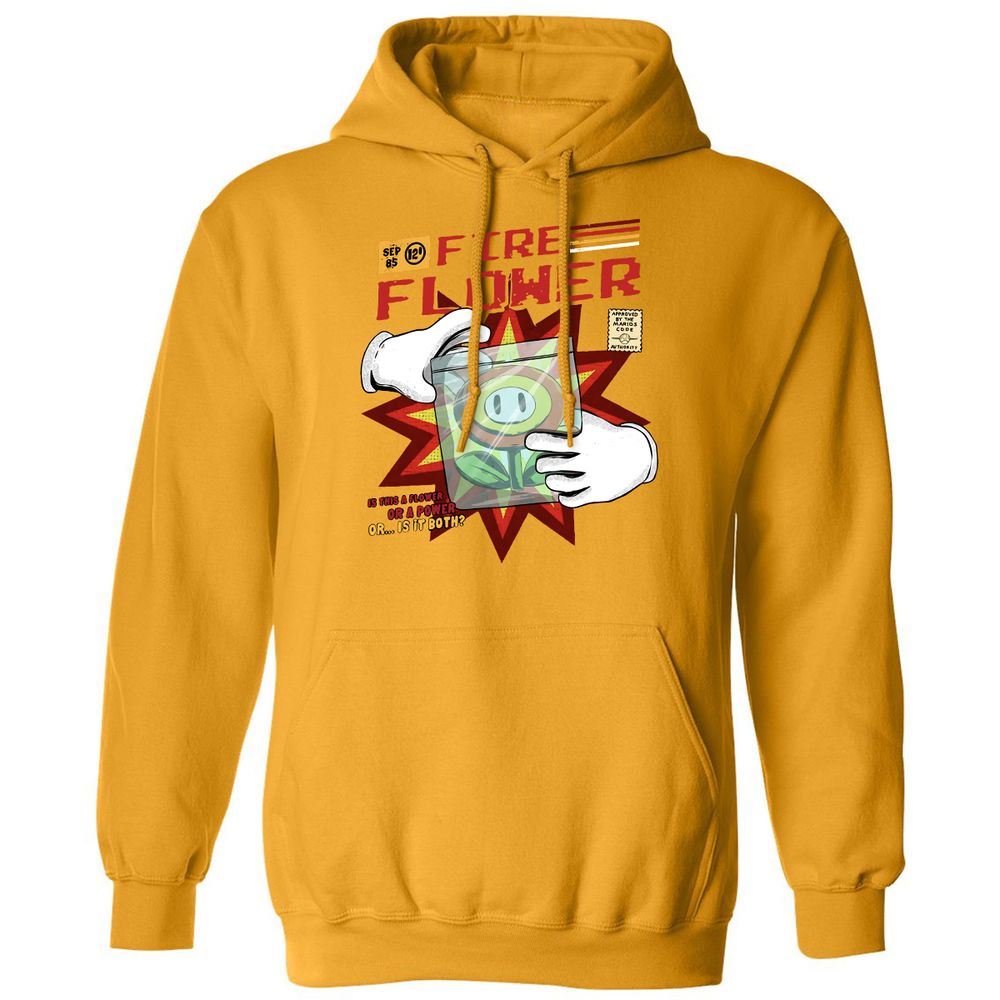 Classic Unisex Hoodie - J8YT4T6X - Gold - 12