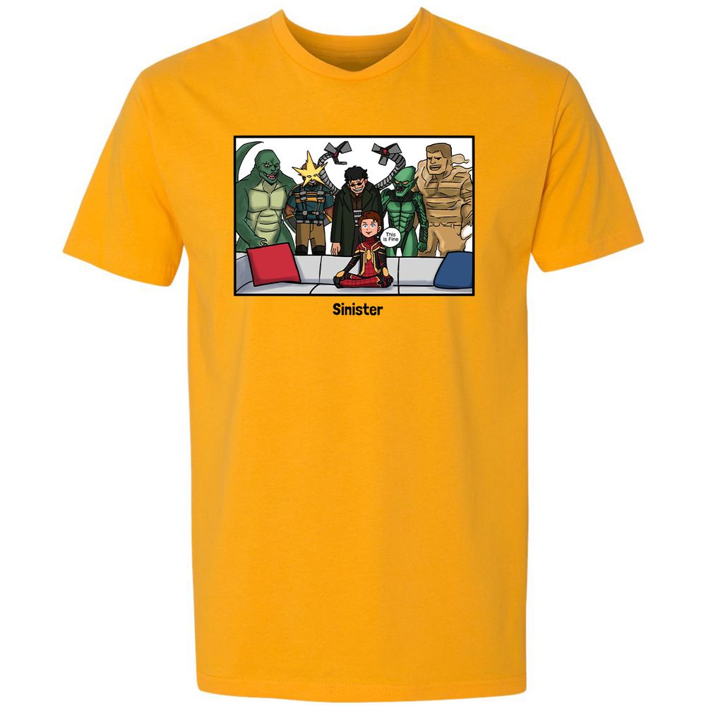 Premium Unisex T-Shirt - MUH118AD - Gold - 12