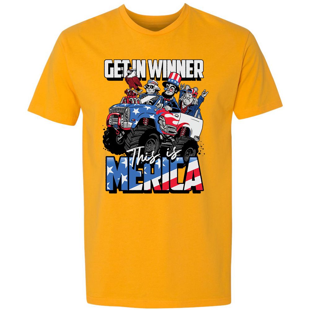 Premium Unisex T-Shirt - Z4CNQXQQ - Gold - 12