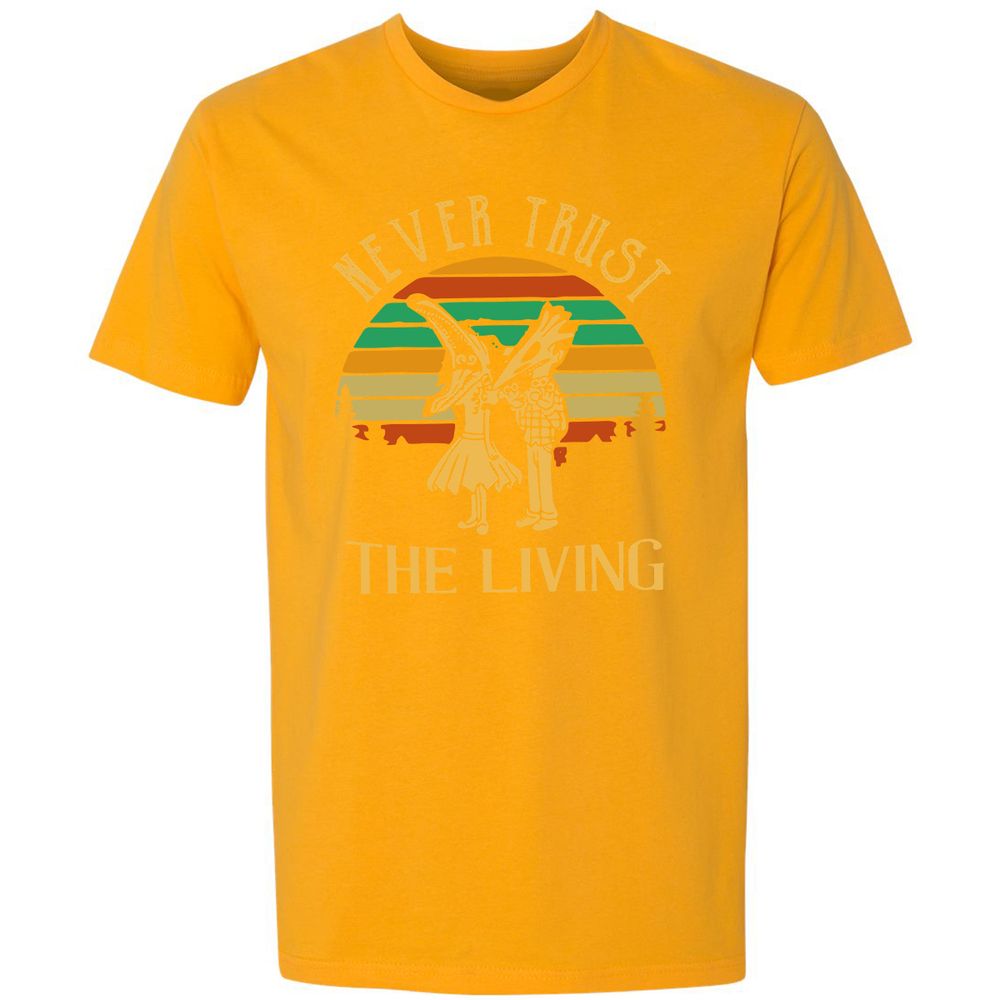 Premium Unisex T-Shirt - KZPZVL12 - Gold - 12