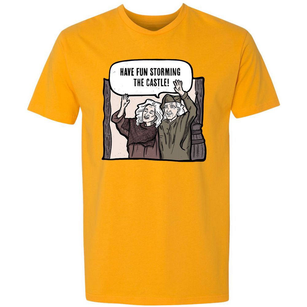 Premium Unisex T-Shirt - 47EHLNRQ - Gold - 12