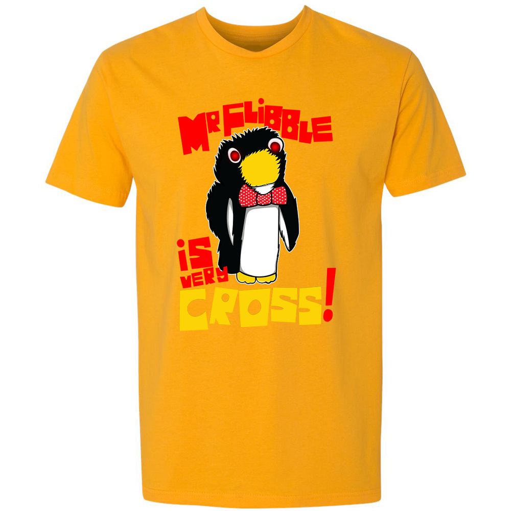 Mr Flibble is very Cross - Gold - 12