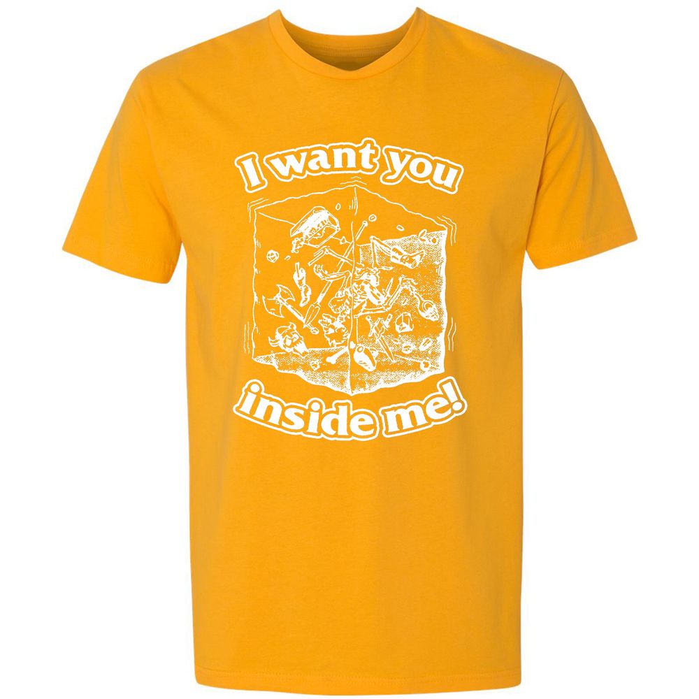 Premium Unisex T-Shirt - P91TCP64 - Gold - 12