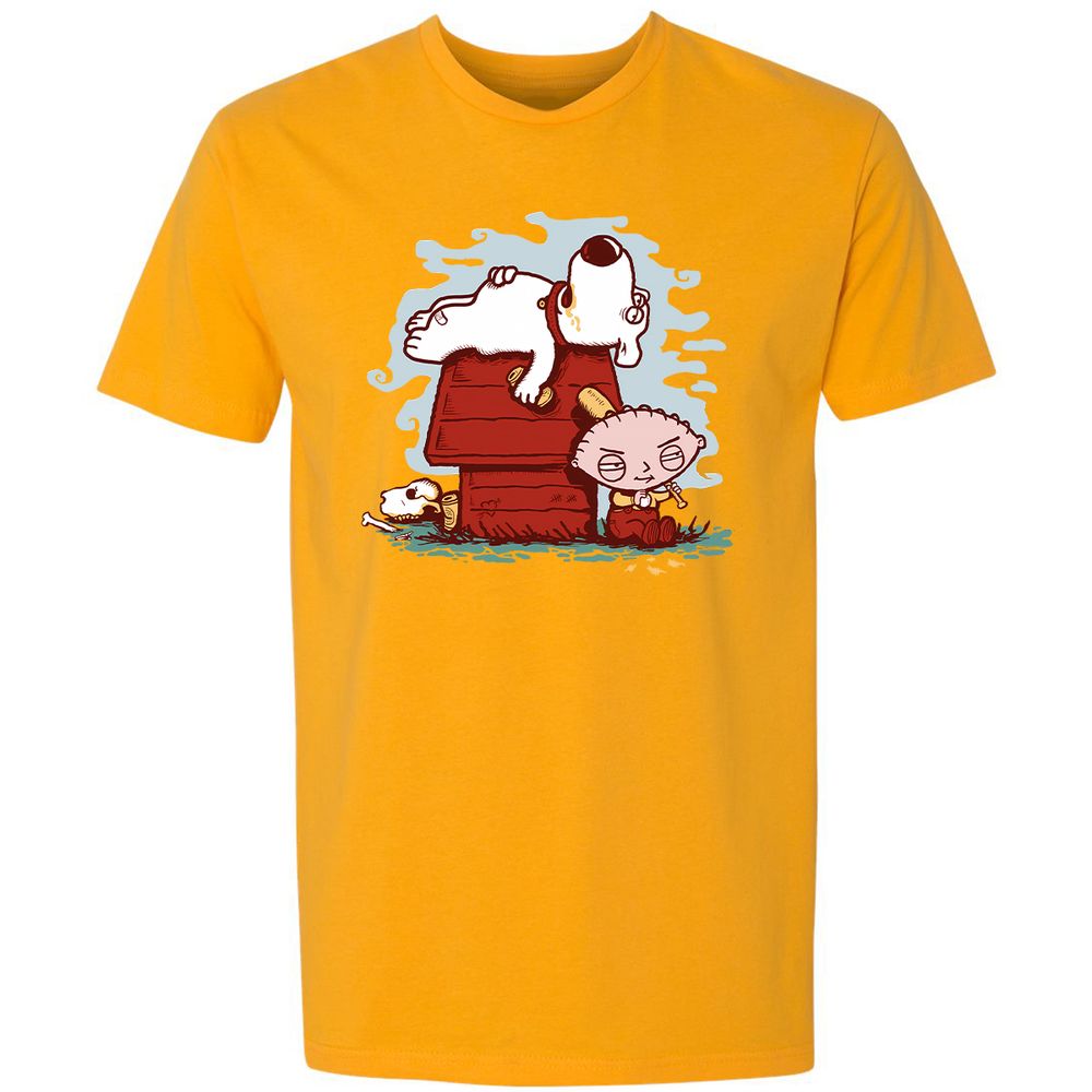 Premium Unisex T-Shirt - CUDQ9TPL - Gold - 12
