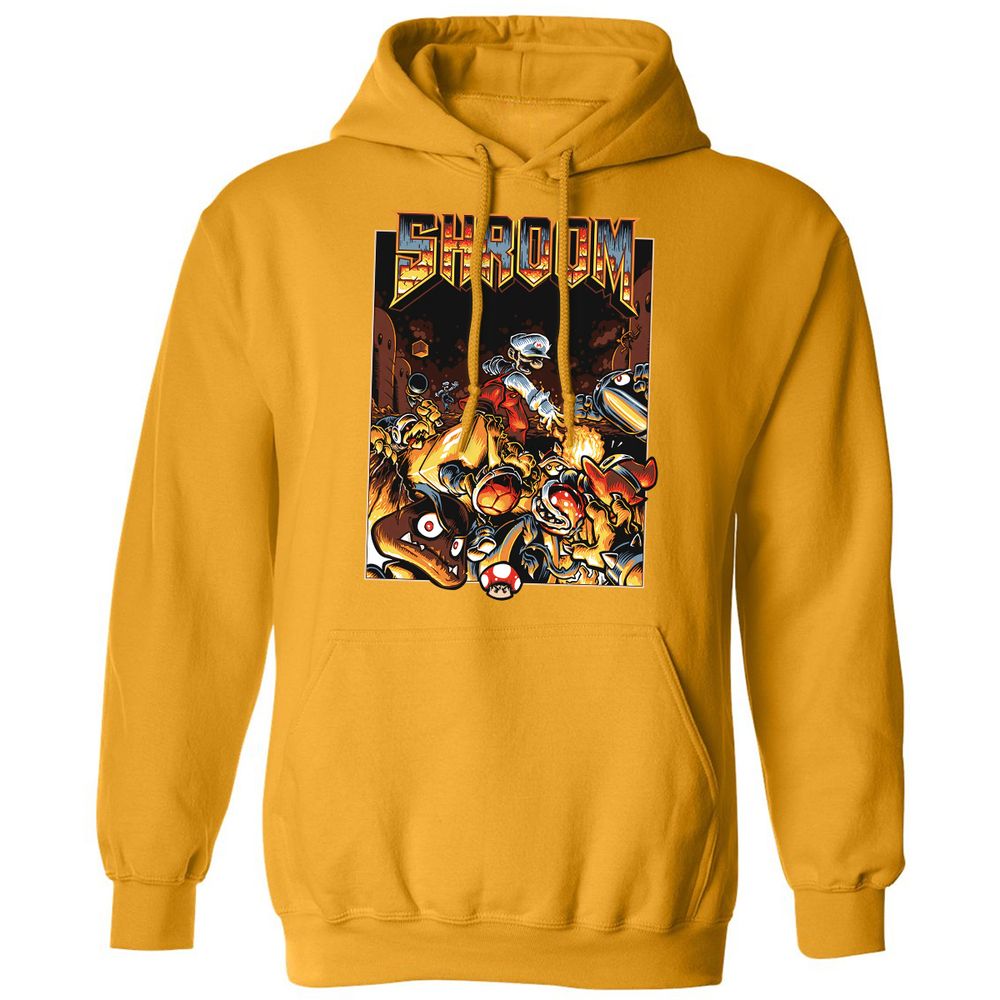 Classic Unisex Hoodie - EYEMH145 - Gold - 12