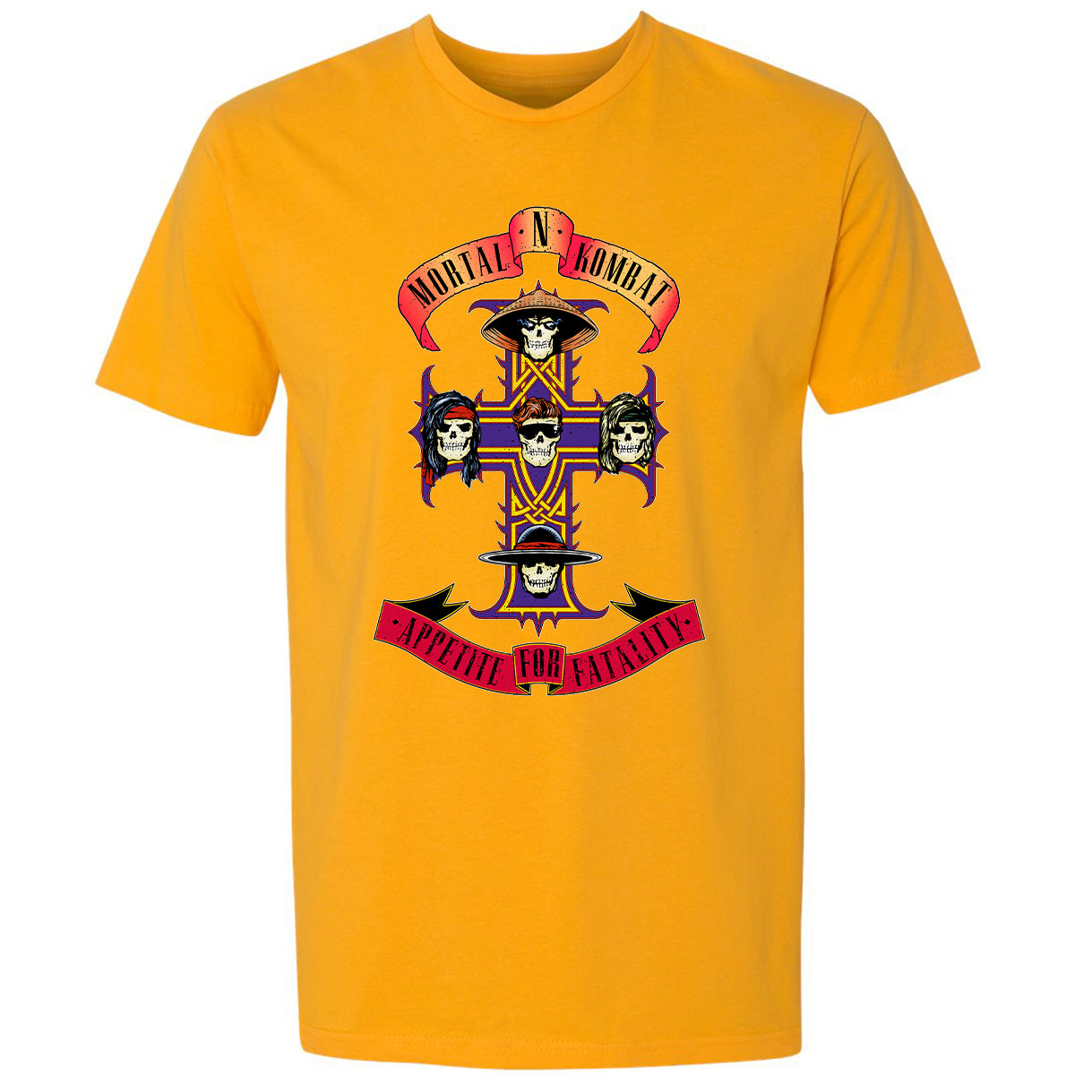 Premium Unisex T-Shirt - BS5MA1B2 - Gold - 12
