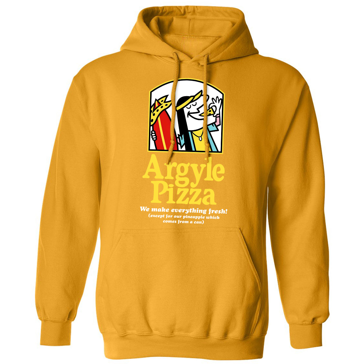 Classic Unisex Hoodie - KA5WMGUB - Gold - 12