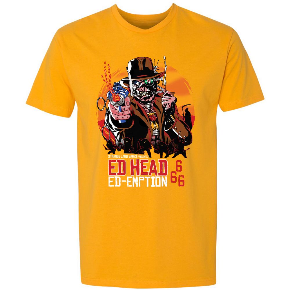 Premium Unisex T-Shirt - ENSY85BK - Gold - 12