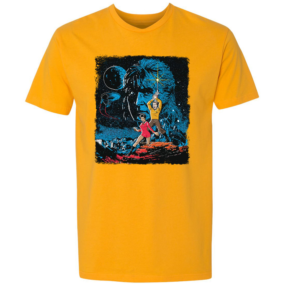 Premium Unisex T-Shirt - XFYU52UU - Gold - 12