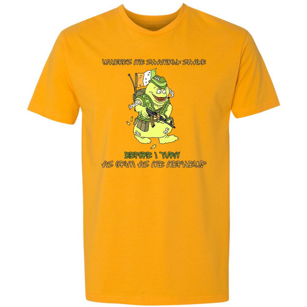 Premium Unisex T-Shirt - U3QFPTEX - Gold - 12
