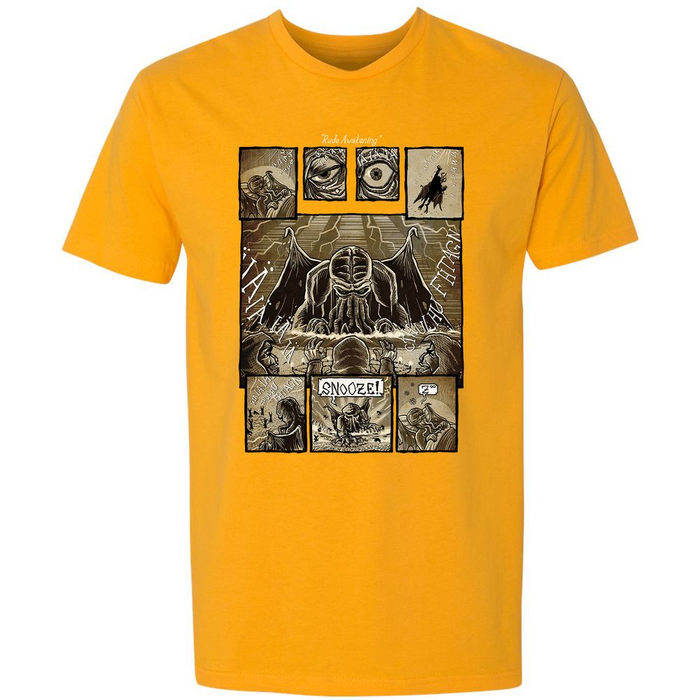Premium Unisex T-Shirt - CGT1SYLD - Gold - 12