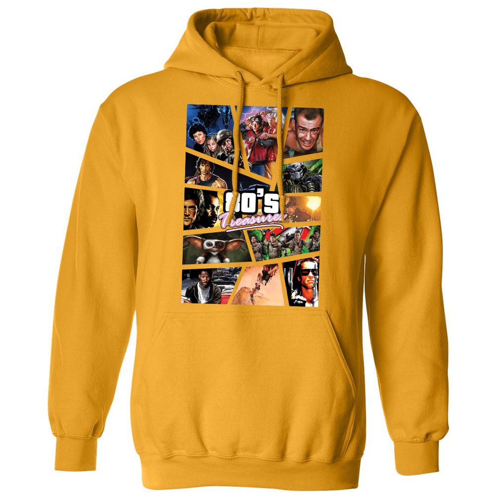 Classic Unisex Hoodie - 895VA64W - Gold - 12