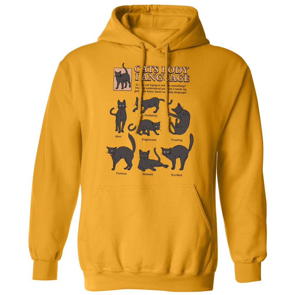 Classic Unisex Hoodie - 2ER6Z4YA - Gold - 12