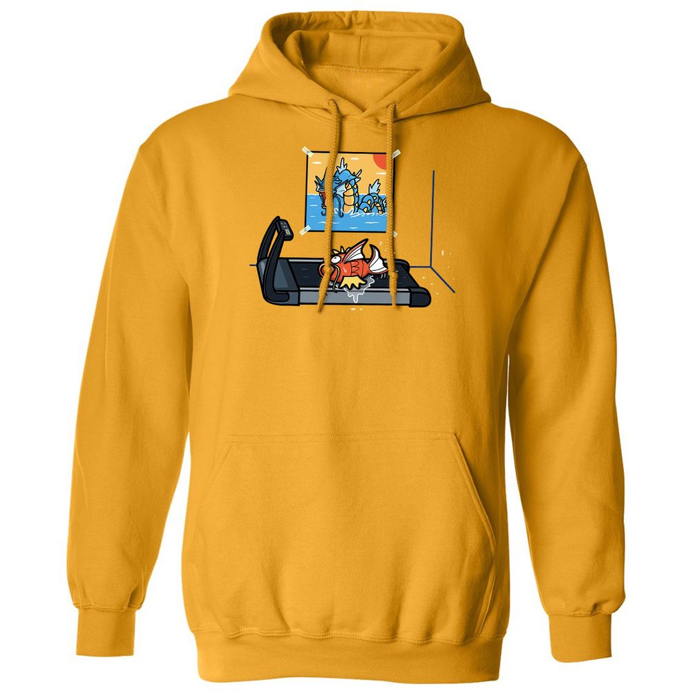 Classic Unisex Hoodie - H8TFX1EC - Gold - 12