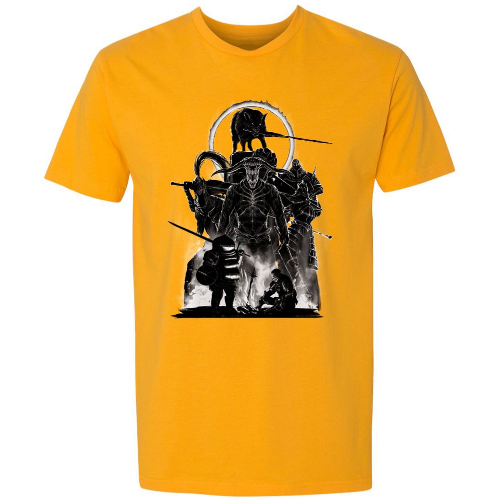 Premium Unisex T-Shirt - 3UKEF935 - Gold - 12