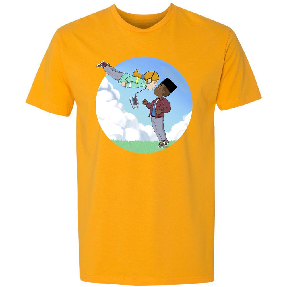 Premium Unisex T-Shirt - 3LGNVTGR - Gold - 12