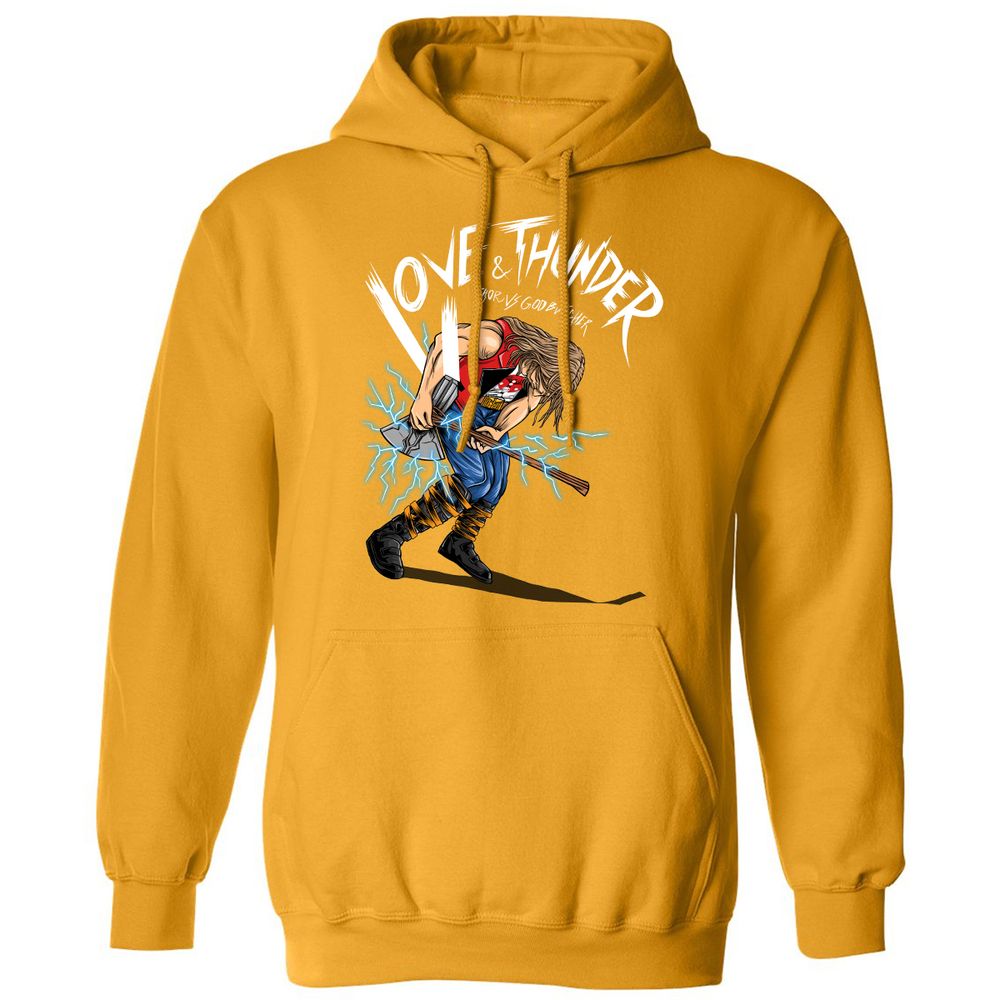 Classic Unisex Hoodie - 1JX7GJM4 - Gold - 12