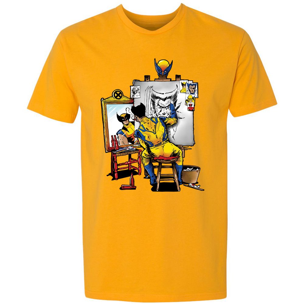 Premium Unisex T-Shirt - VQ85CY34 - Gold - 12