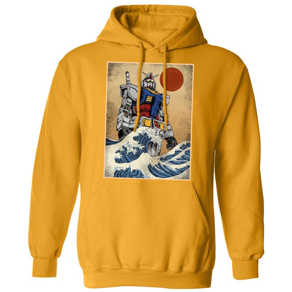 Classic Unisex Hoodie - H6FG9A3C - Gold - 12
