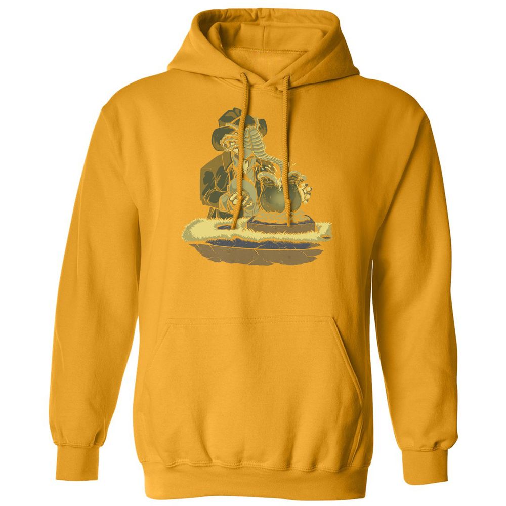 Classic Unisex Hoodie - HKJ1VJTM - Gold - 12