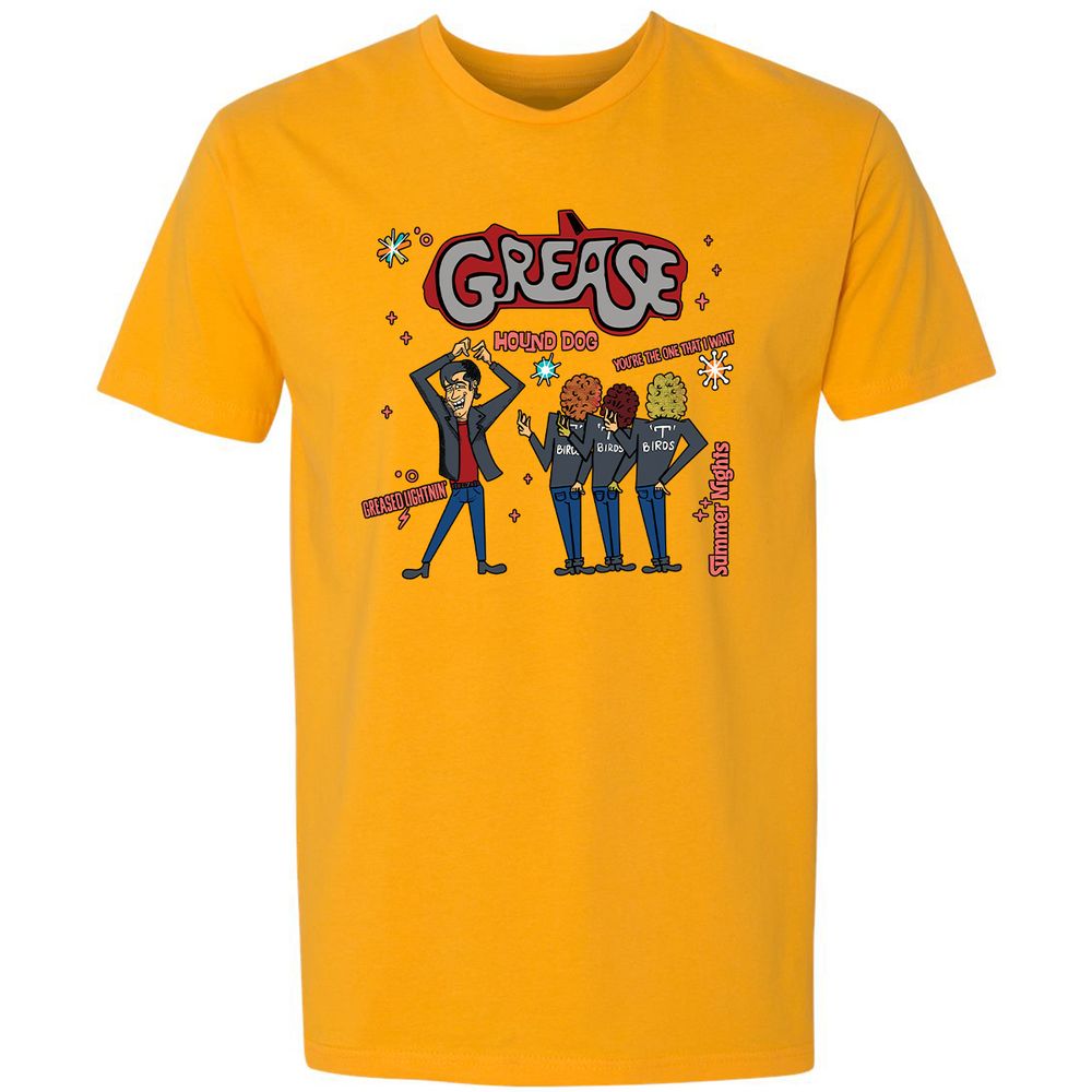 Grease Musical - Gold - 12