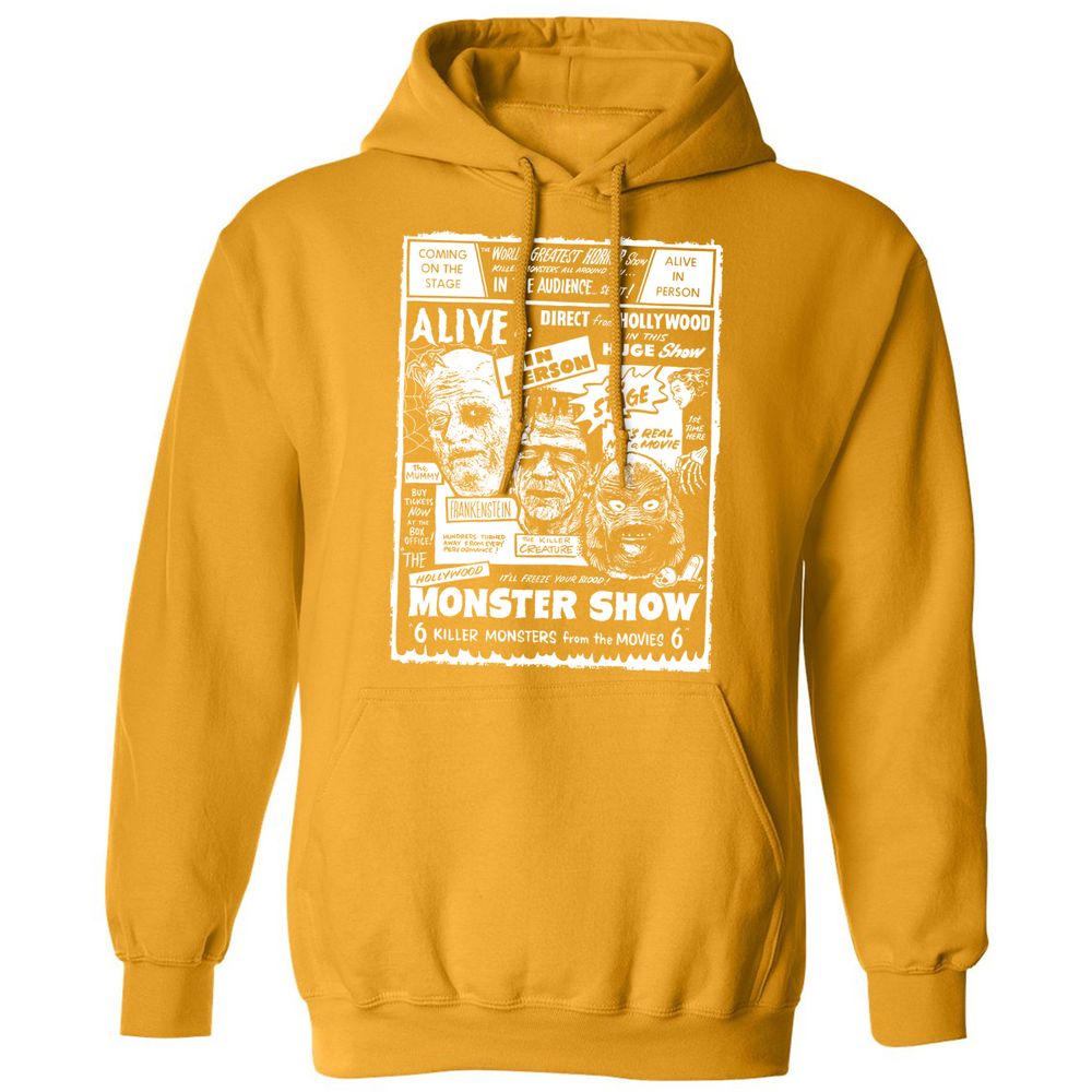 Classic Unisex Hoodie - 56STU2Z2 - Gold - 12