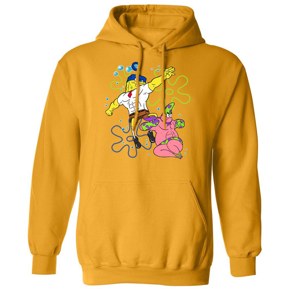 Classic Unisex Hoodie - Q9Y7X2BF - Gold - 12