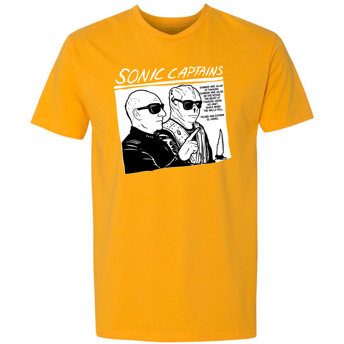 Premium Unisex T-Shirt - YJ7QEXHM - Gold - 12