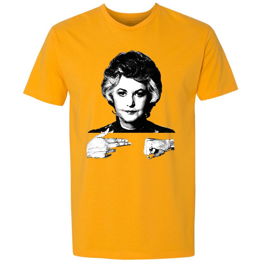 Premium Unisex T-Shirt - ABBVMVAA - Gold - 12