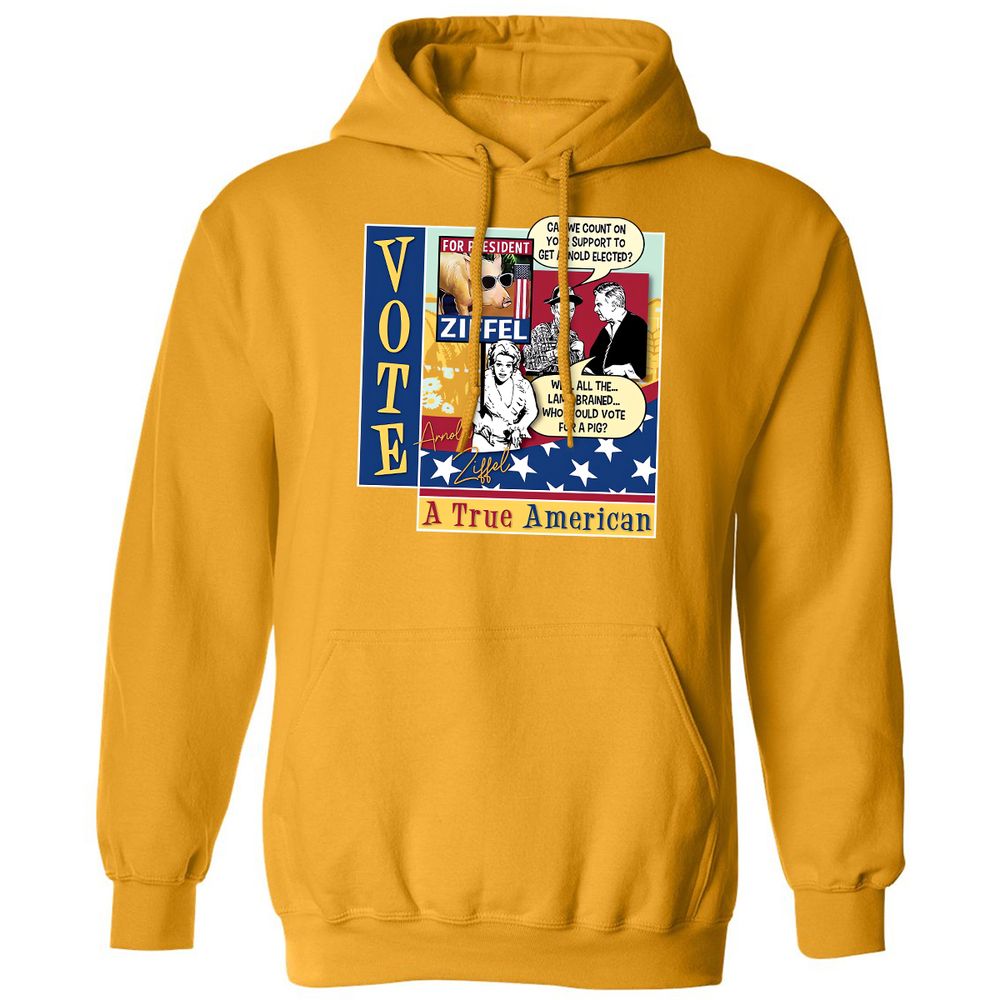 Classic Unisex Hoodie - QF4KY358 - Gold - 12