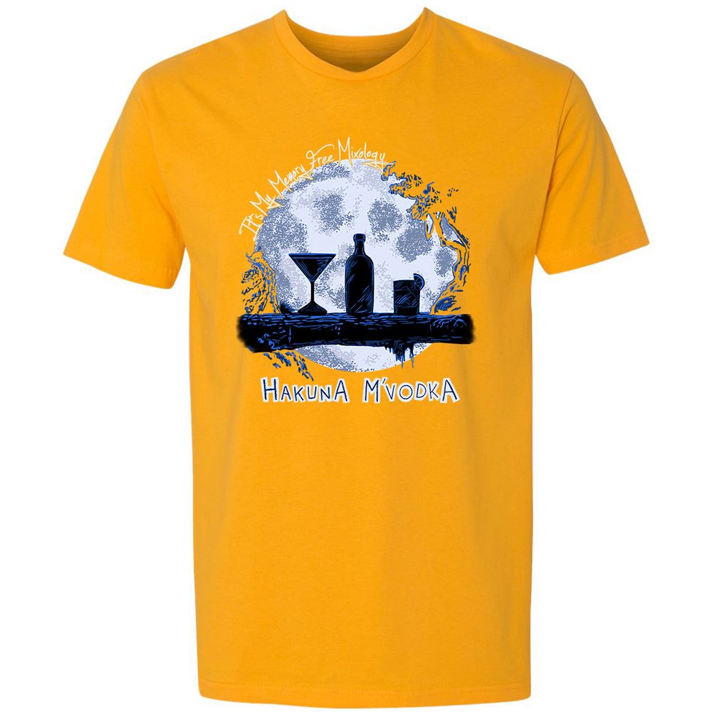 Premium Unisex T-Shirt - ZSH4LBGL - Gold - 12