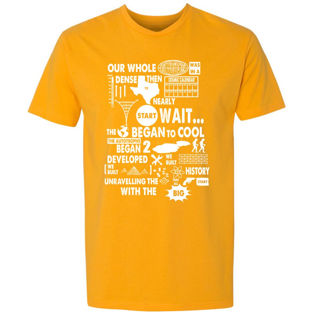 Premium Unisex T-Shirt - LWZJV7MB - Gold - 12