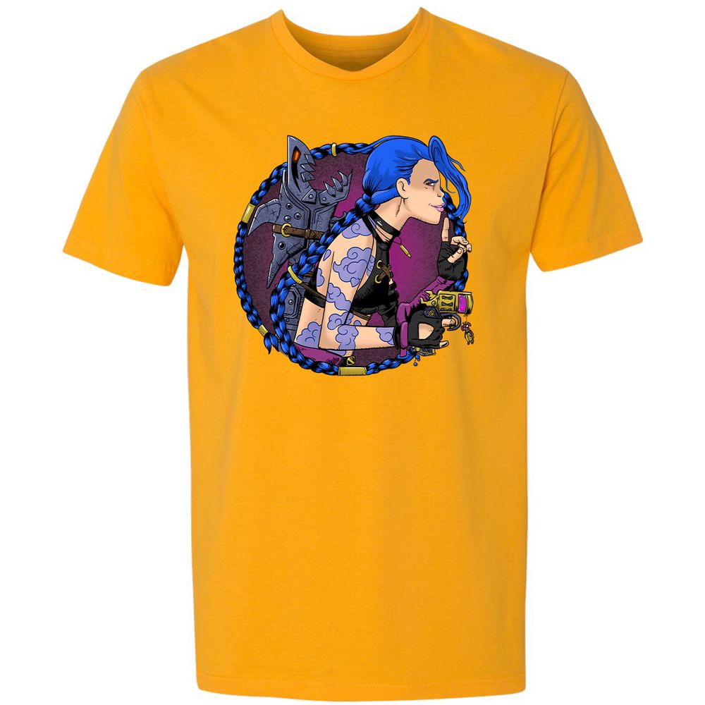 Premium Unisex T-Shirt - 3LDWM1HH - Gold - 12