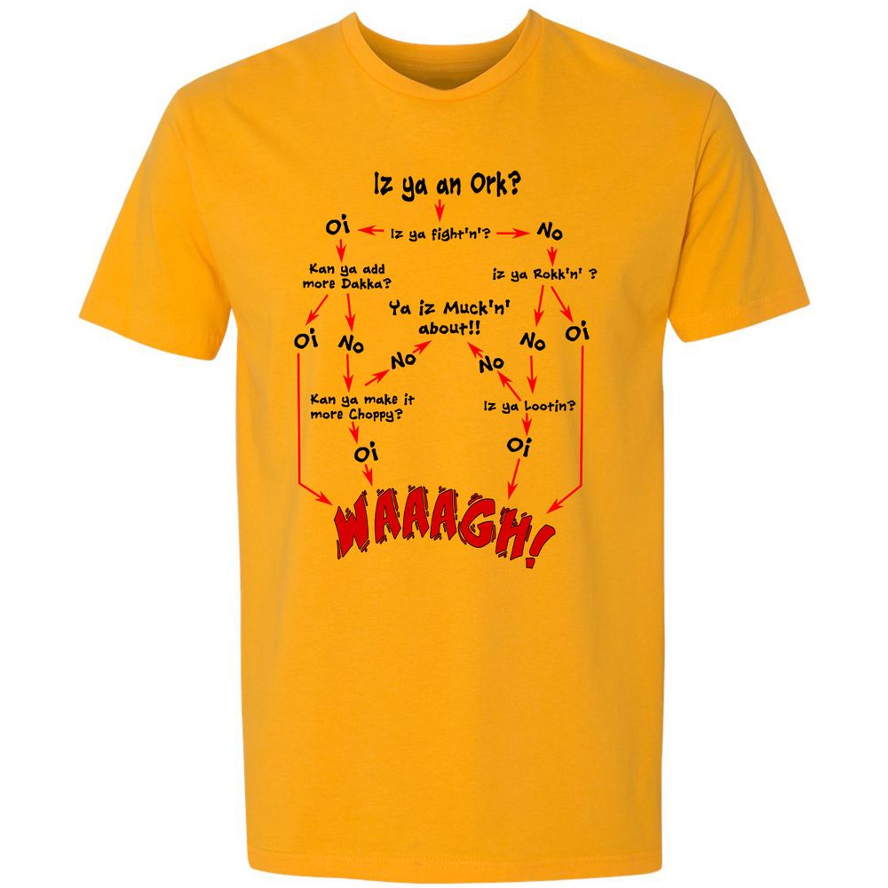 Premium Unisex T-Shirt - 6KPRT4YS - Gold - 12