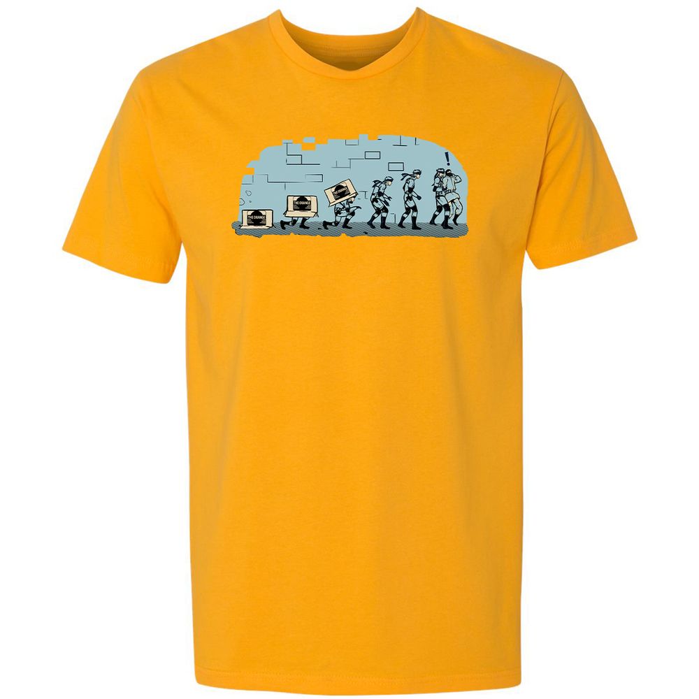 Premium Unisex T-Shirt - 8EDMRWRR - Gold - 12